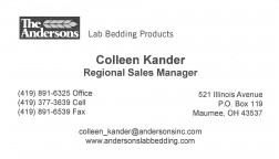 The Andersons Lab Bedding Advertisement